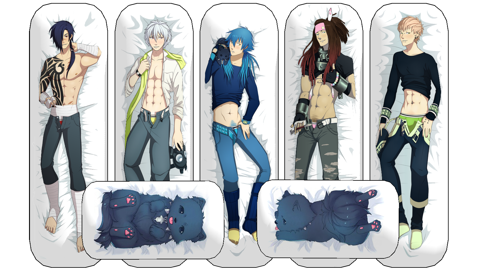 [MMD] DMMD Dakimakura Pack - DL