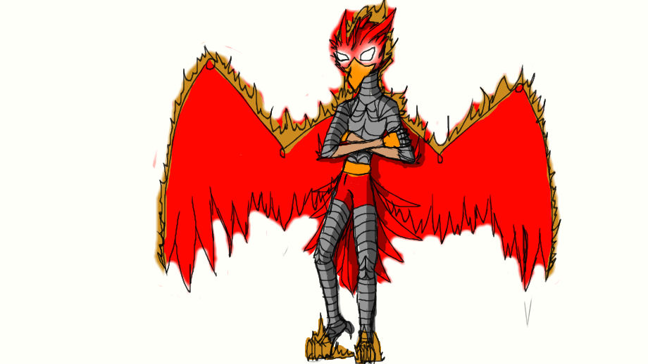PHOENIX FLYER!!!(Test Sketch) by NightmareEclipse6789 on DeviantArt