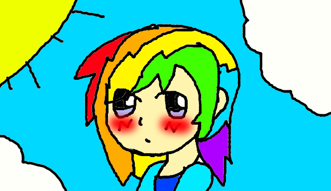 Rainbow Dash Human