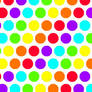 Rainbow Color Dot Montage