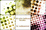 Color halftone brushes by Esther13