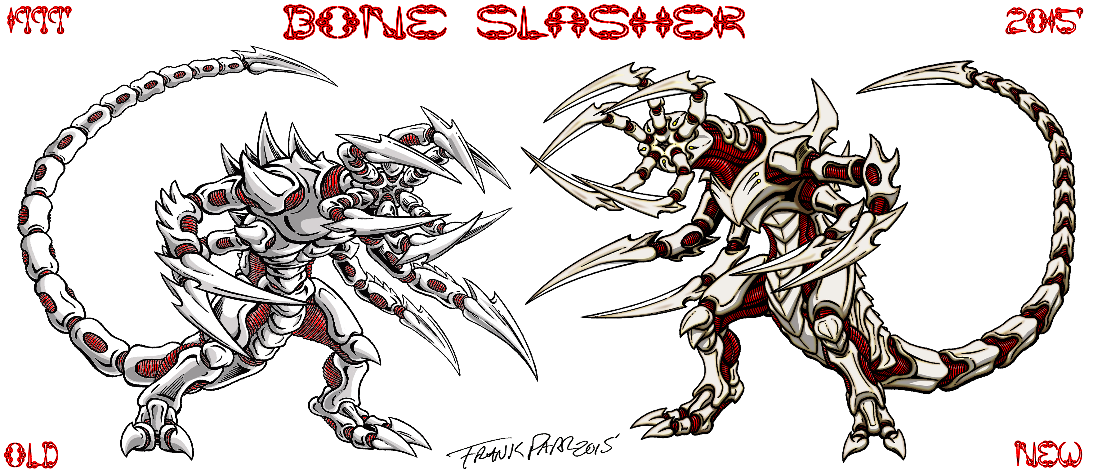 Bone Slasher old vs new