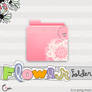 Folder Pink Flowers png-ico-Mac OS x icon