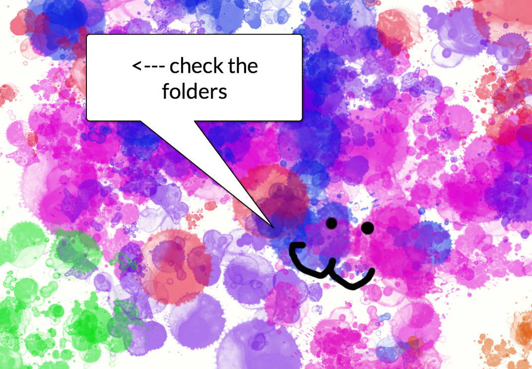 Folders folders folders by Quinty-Imara on DeviantArt