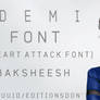 Demi lovato font Demi/Heart Attack