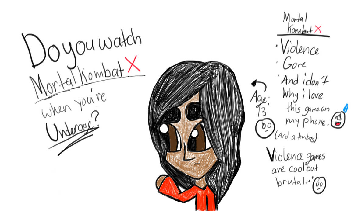 Watching Mortal Kombat X...And questions. by Riyana2 on DeviantArt