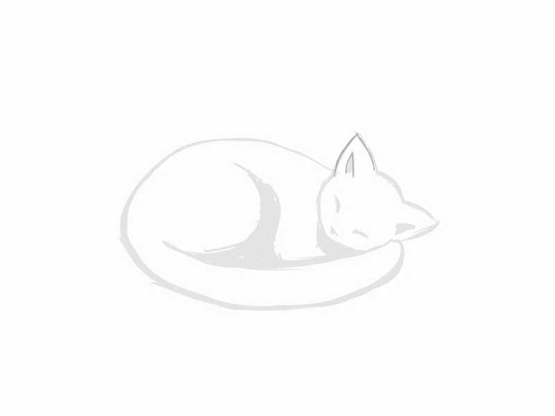 sleepy kitty animation test :3
