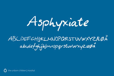 Asphyxiate Font