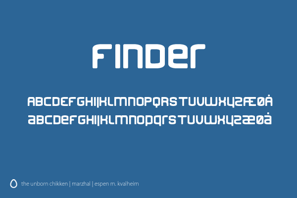 Finder Font