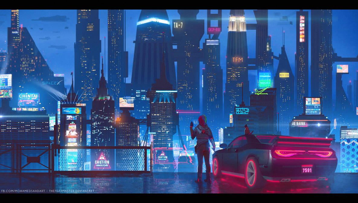 City Glow Animated By Thefearmaster On Deviantart Cyberpunk wallpapers 4k hd for desktop, iphone, pc, laptop, computer, android phone, smartphone, imac, macbook, tablet, mobile device. city glow animated by thefearmaster