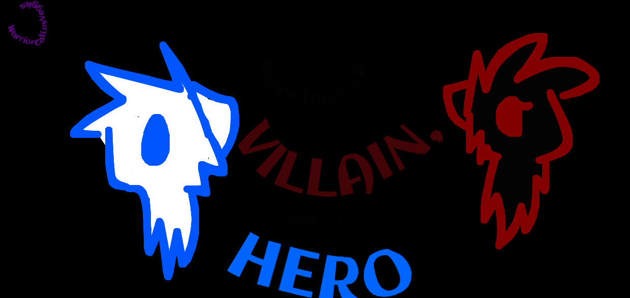 A Villain And A Hero by DarkkyYouth on DeviantArt