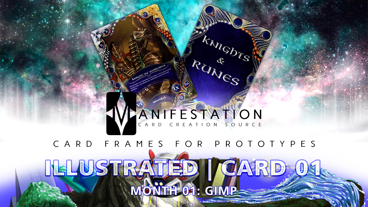 Month 01: Card 01 - GIMP (Illustrated | Fantasy) by CauseThought