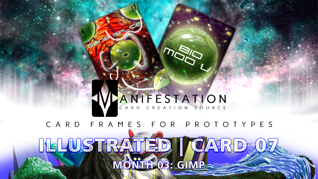 Month 03: Card 07 - Gimp (Illustrated | Sci-Fi) by CauseThought
