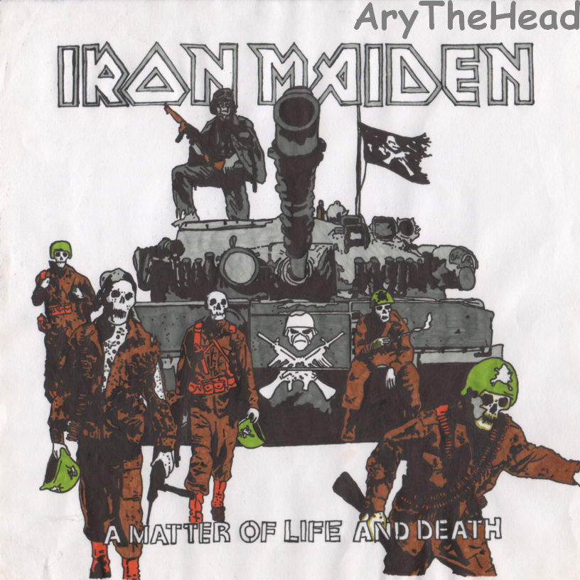 A Matter Of Life And Death Iron Maiden By Arythehead On Deviantart A Matter Of Life And Death Iron Maiden By Arythehead On Deviantart