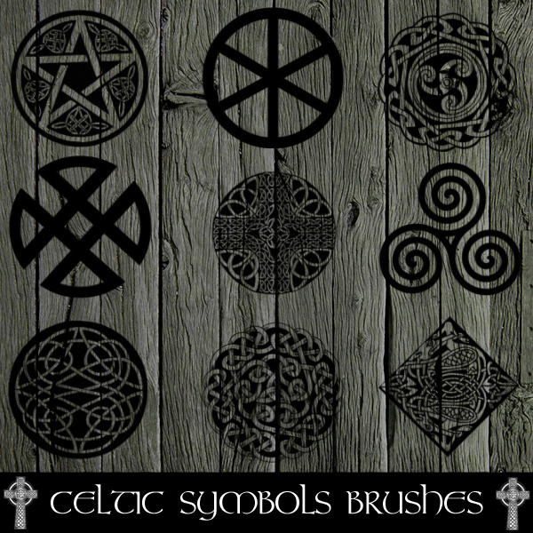 Celtic Ritual Markers Celtic Symbols Brushes by RoseCabriolet on DeviantArt