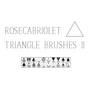 RoseCabriolet Triangle Brushes II
