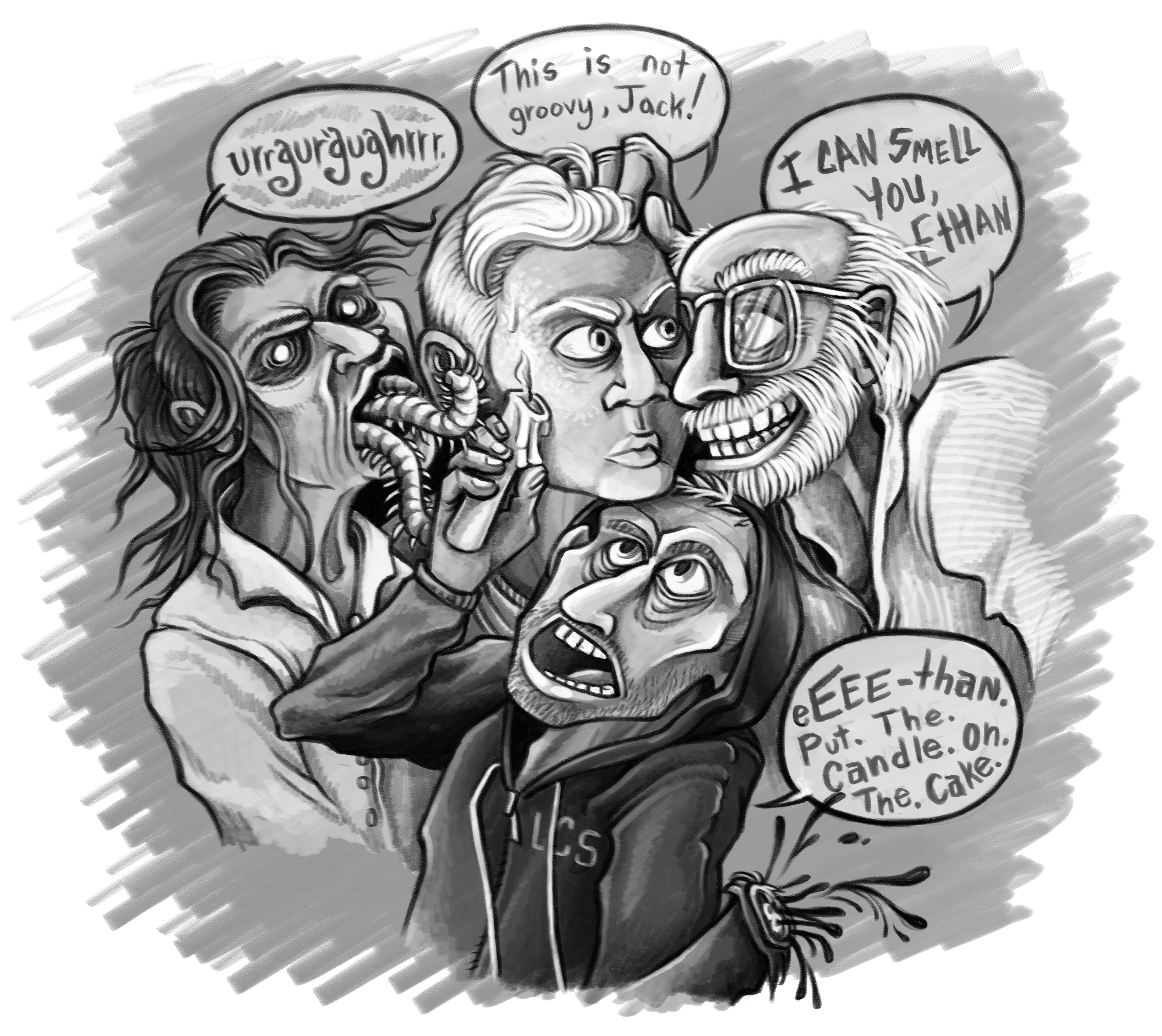 RE7 Draw the Squad by BellicoseButterfly on DeviantArt