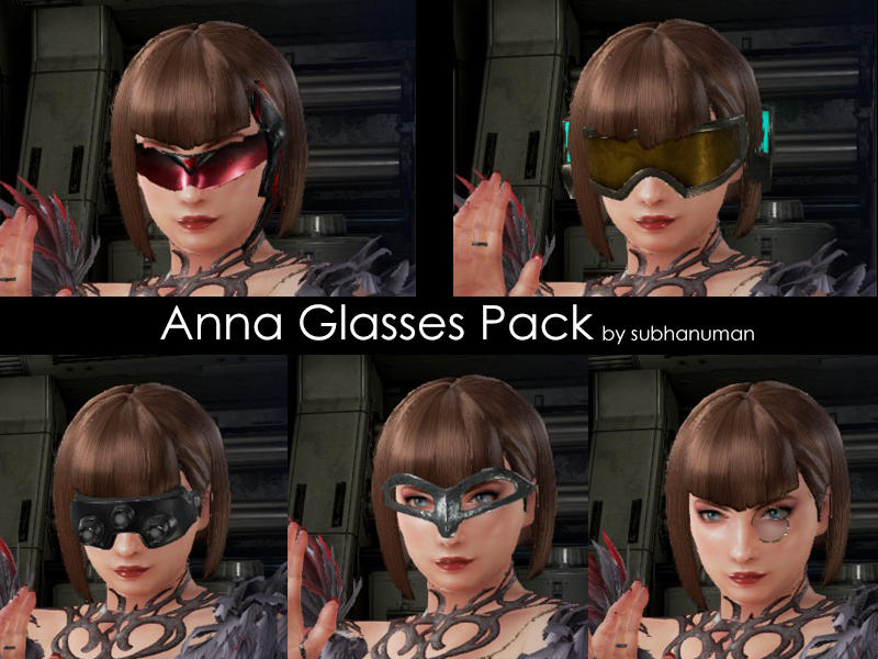 Anna Glasses Pack by subhanuman on DeviantArt