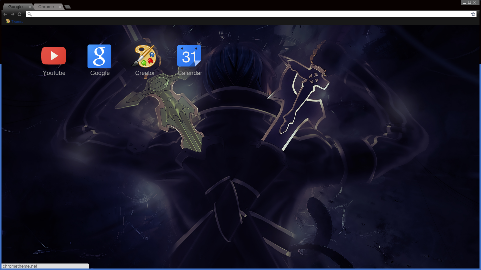 My First Google Chrome Theme