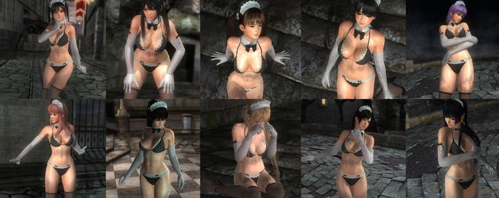 Maid Swim Set MOD ZIP