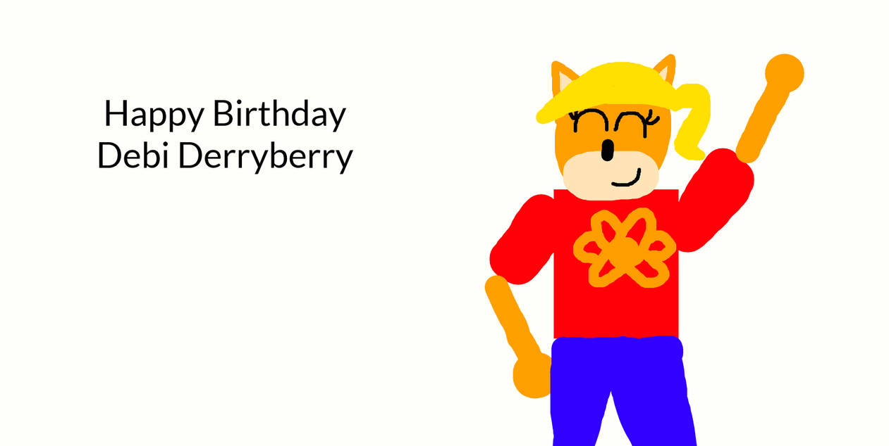 Happy Birthday Debi Derryberry by BenTheFox1996 on DeviantArt