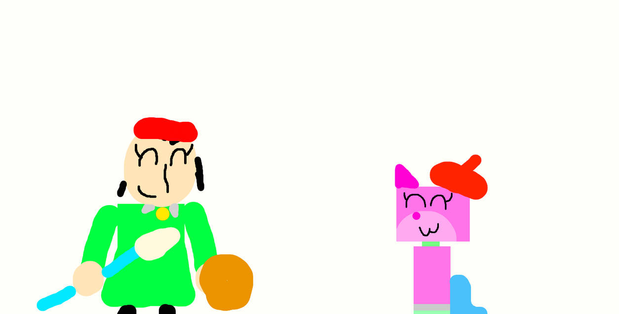 Yay, I Now Have A Friend Who Can Paint With Me. by BenTheFox1996 on