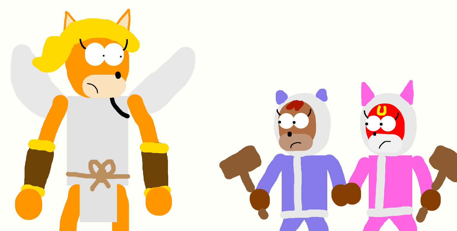 Two Of Them?, That's Cheating! by BenTheFox1996 on DeviantArt