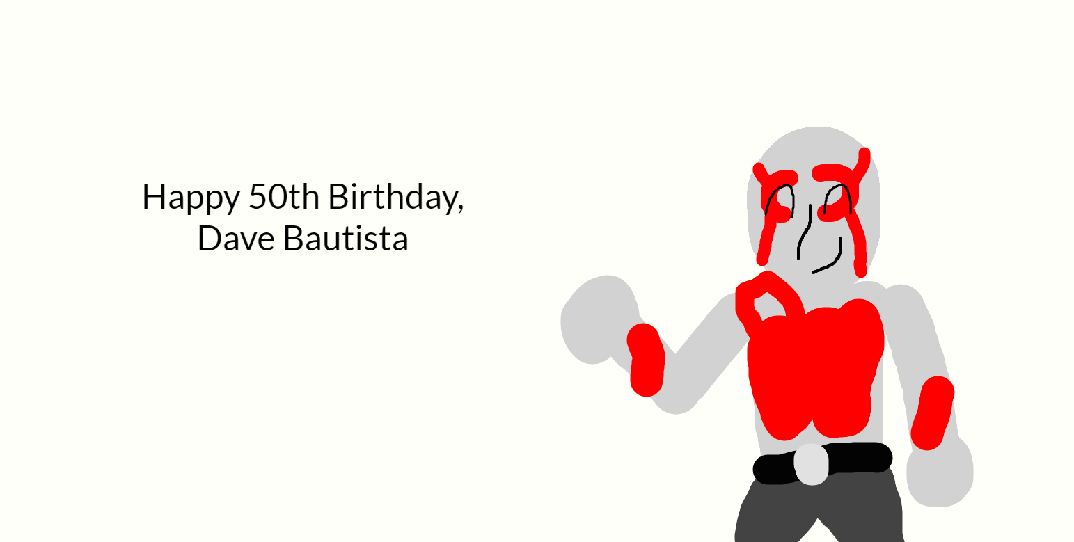 Happy Birthday, Dave Bautista by BenTheFox1996 on DeviantArt