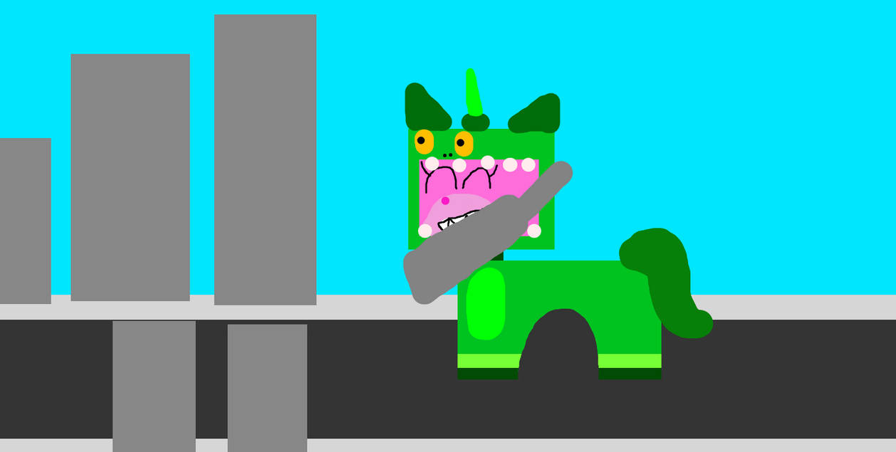 Unizilla's Rampage by BenTheFox1996 on DeviantArt