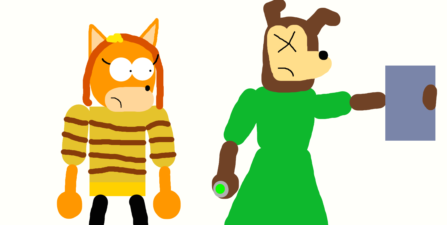 Leave Her Alone, You Big Bully! by BenTheFox1996 on DeviantArt