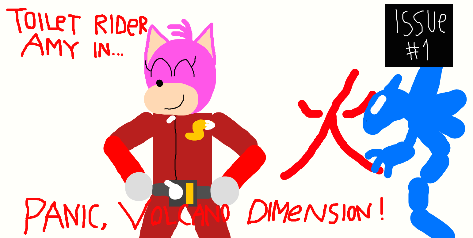 Toilet Rider Amy - Chapter 1 Title Card by BenTheFox1996 on DeviantArt