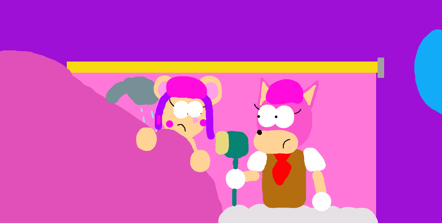 Amy, What Are You Doing In Here!? by BenTheFox1996 on DeviantArt