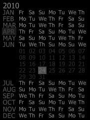 AllYearCalendar2010