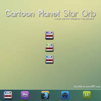 Cartoon Planet Start Orb