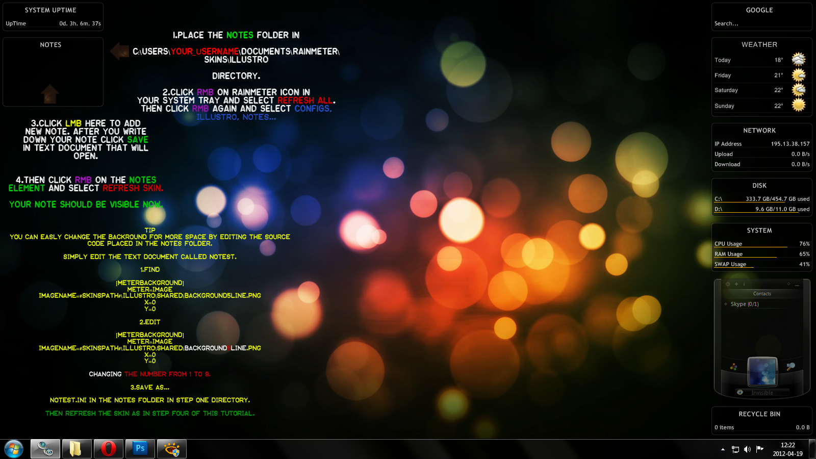 sticky notes rainmeter sticky notes rainmeter