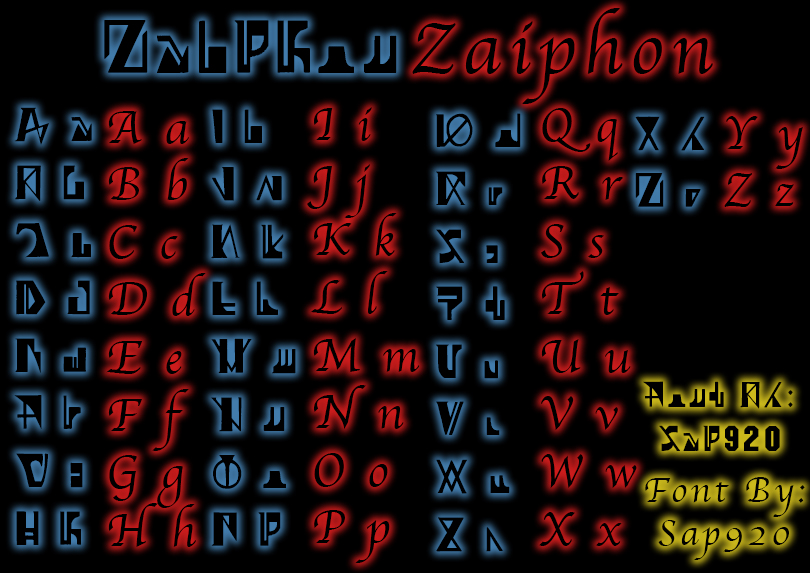 07-GHOST Zaiphon Font