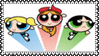 Powerpuff Girls Animated Stamp