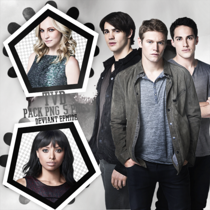 The Vampire Diaries (TDV)  5 HQ Png Pack