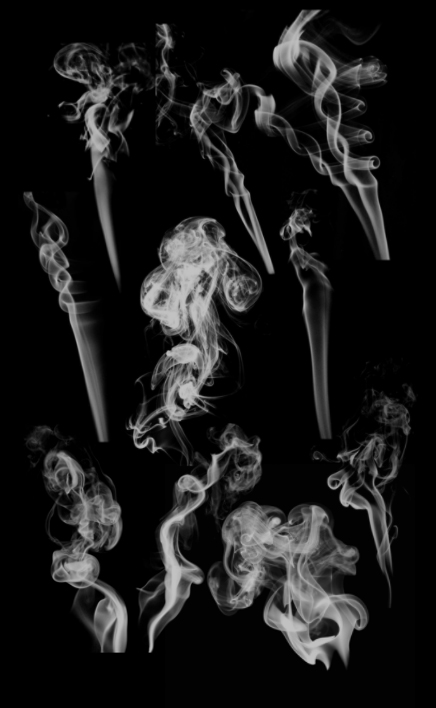 10 photoshop smoke brushes #2