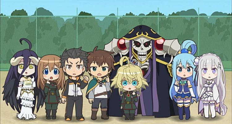 Get Wallpaper Isekai Quartet Gif By 4xeyes1987 On Deviantart Free HD