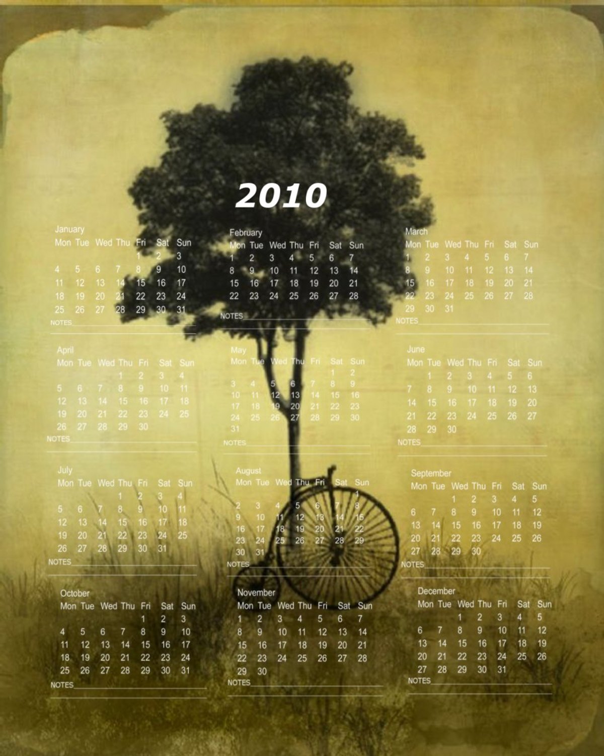 2010 Calendar