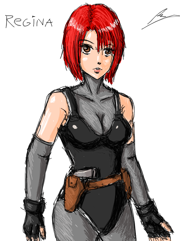 regina dino crisis by borockman on DeviantArt