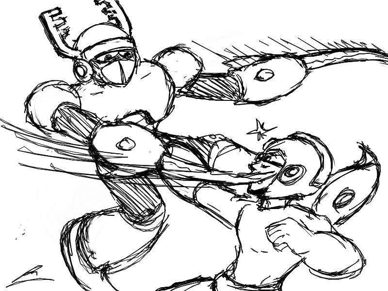 borockman vs mantis man by borockman on DeviantArt