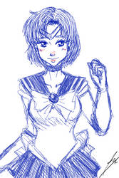 Sailor Mercury sketchness