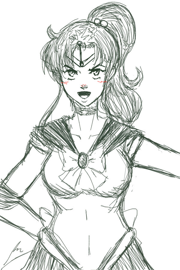 Sailor Jupiter by borockman on DeviantArt