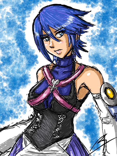 Aqua Kingdom Hearts