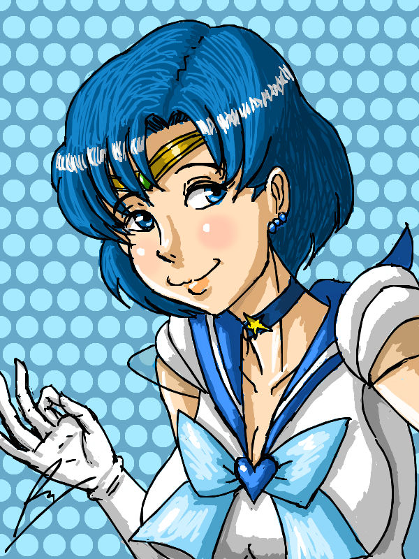 Sailor Mercury by borockman on DeviantArt