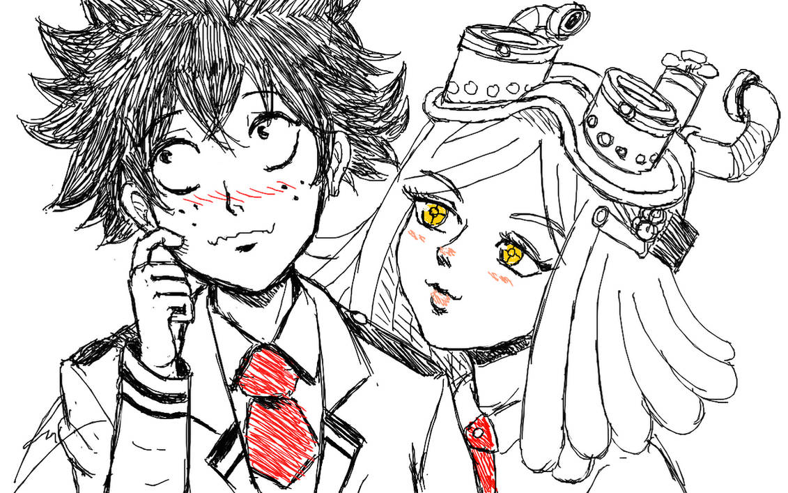 Izuku X Mei By Borockman On Deviantart