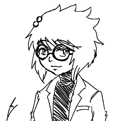 Rina the science girl by borockman on DeviantArt