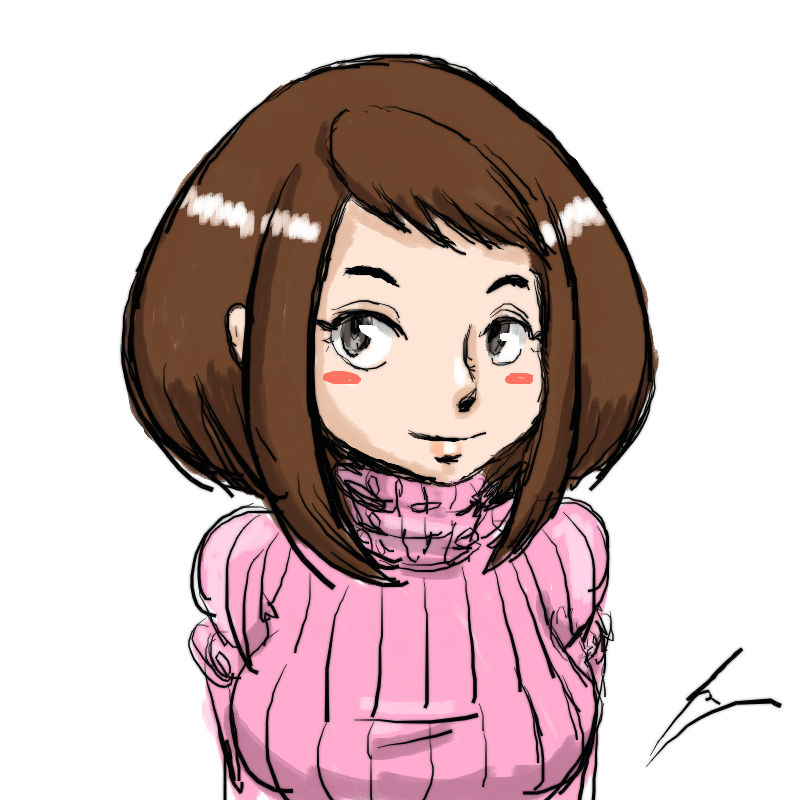Uraraka sweater 2025